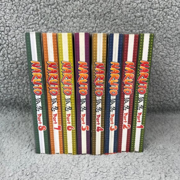 Naruto Parts 1-8 DVD Set 24 Disc Chapters 1-106 Anime Manga Series Cartoon Lot 1 - Picture 2 of 11